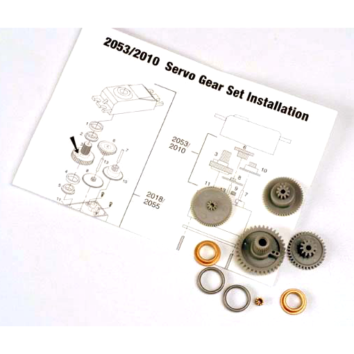 Gear Set, High Torque Servo: 2053