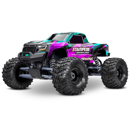 1/10 Stampede, 2WD, Brushless: Pink