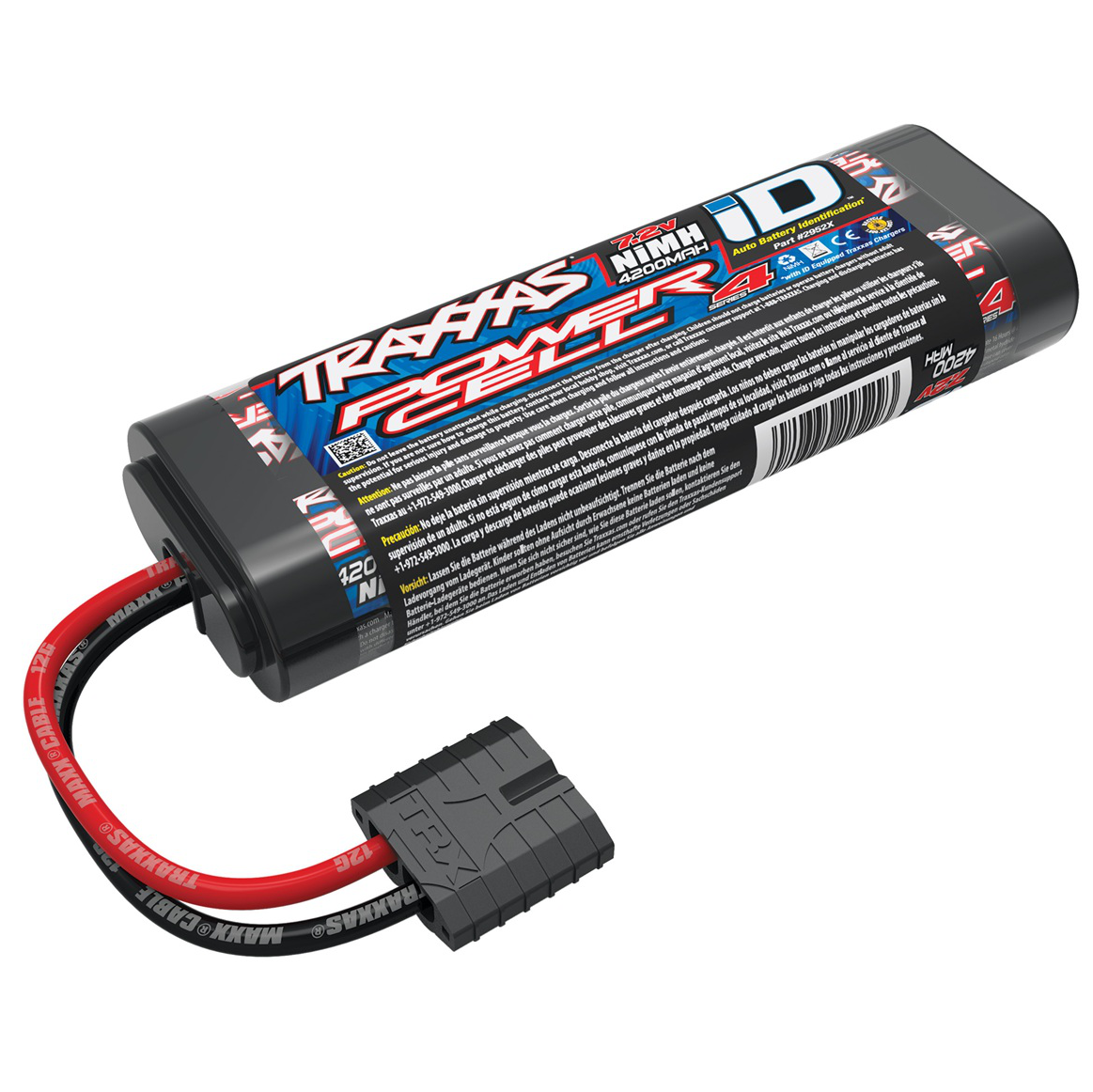 6 Cell 4200mAh 7.2V, Flat NiMH Battery , 2952X