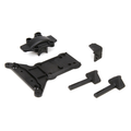 ECX Gear Cover/Kick Plate/Battery Mnts: 1:10 4wd All (ECX231010)