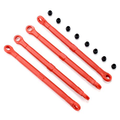 Toe Link, Front/Rear, Red, 1/16 E-Revo: 7138