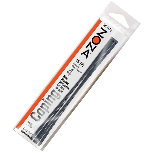 Coping Saw Blades .125x.020"   15TPI