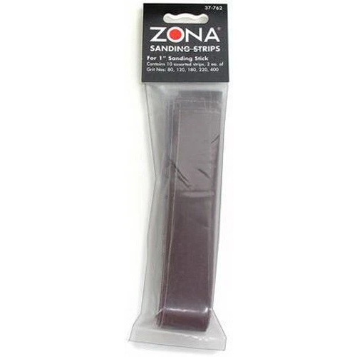 1" Sand Paper 10pcs Assortment