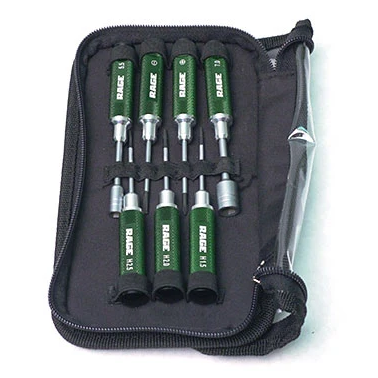 Compact 7 Piece Machined Tool Set w/ Case