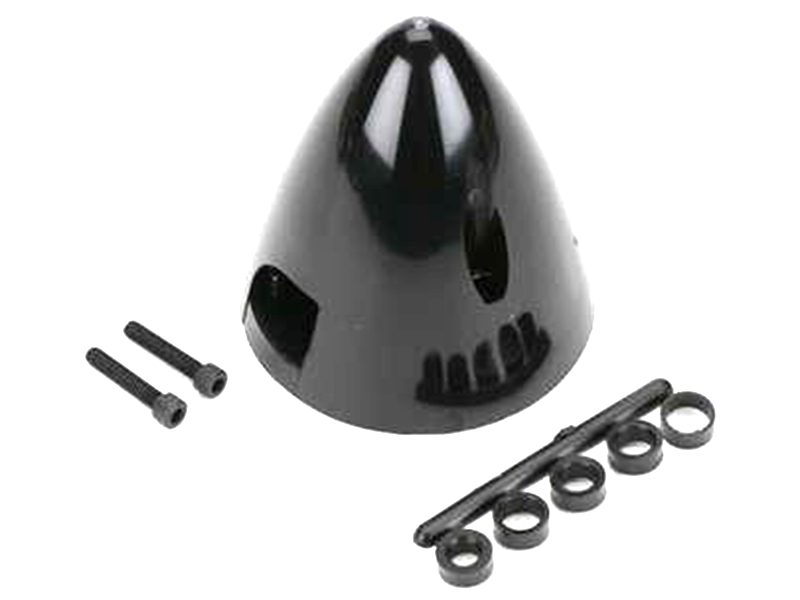 Spinner, 4 Pin, 1-3/4", Black