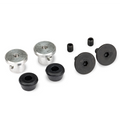 Traxxas Wing Buttons(2)/ set screws(2)/ spacers(2)/ 3x8mm CS (2) (2615)