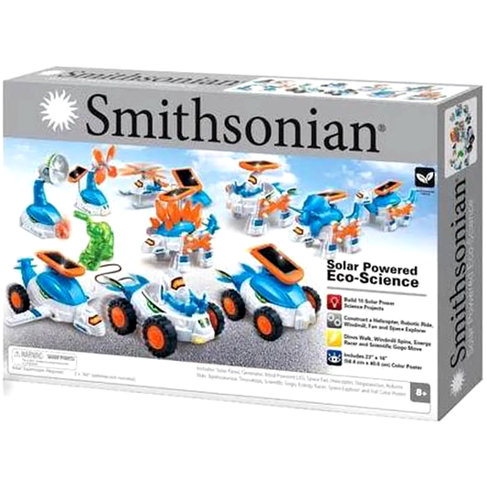 Smithsonian EcoScience Solar Powered Kit (Build 10 Projects)