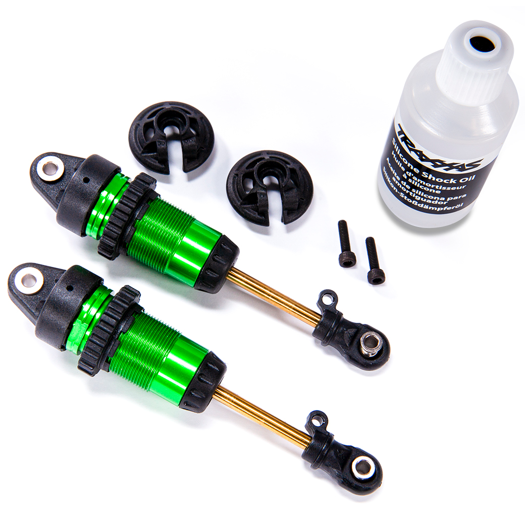 Shock GTR Long Green Aluminum: 7461G