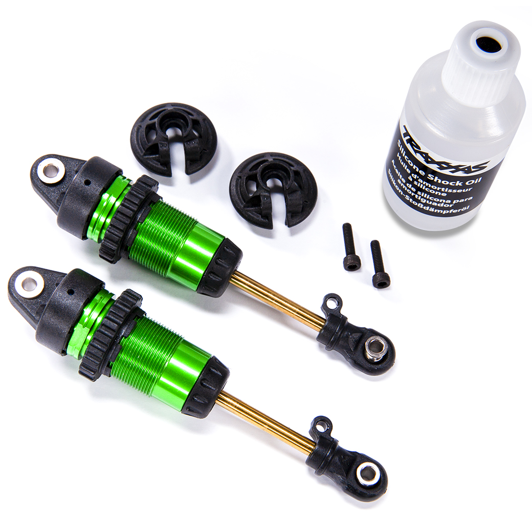Shock GTR Long Green Aluminum: 7461G