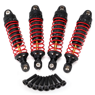 Shock GTR PTFE Springs Red: 7665