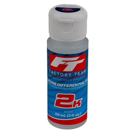 Factory Team Silicone Diff Fluid, 2,000 cSt 2oz