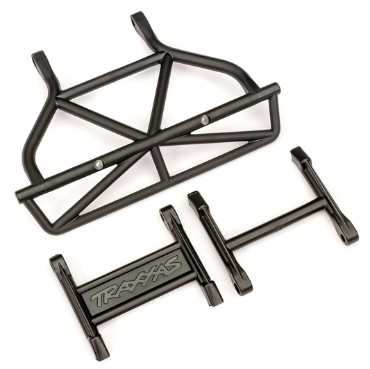 Bumper/Mount Rear Black Slash: 5836