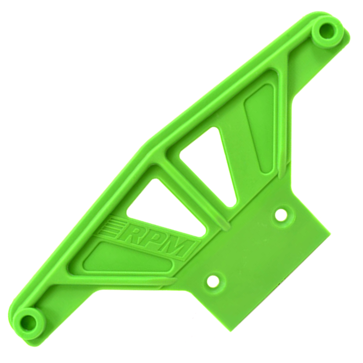 Wide Front Bumper Rustler & Stampede Green: RPM81164