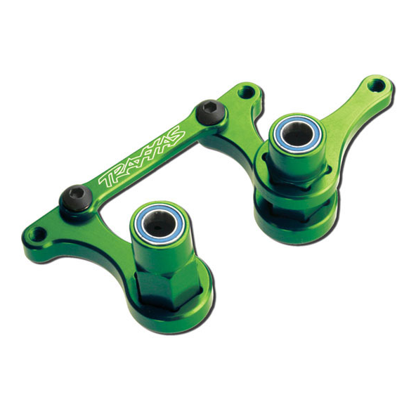 Bellcranks/Draglink Alum Green: 3743G