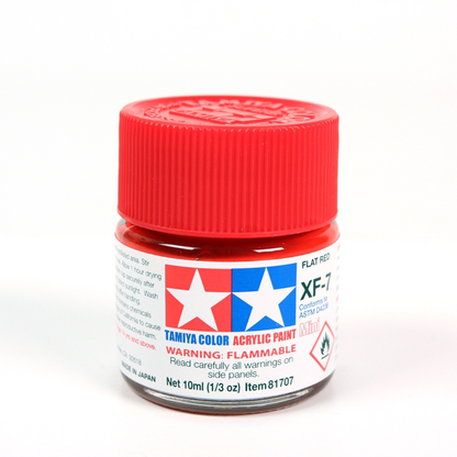 Acrylic Mini XF7, Flat Red