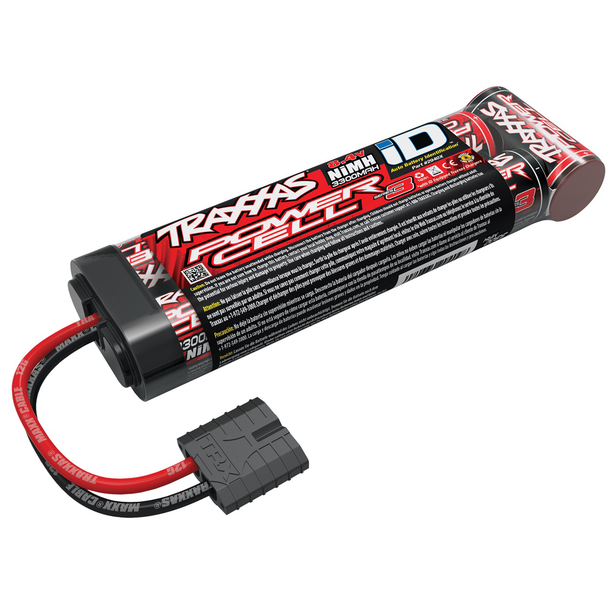 7 Cell 3300mAh 8.4V NiMH , Flat, Series 3: 2940X