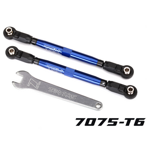 Traxxas Toe Links Front 102mm UDR Blue with Wrench (8547X)