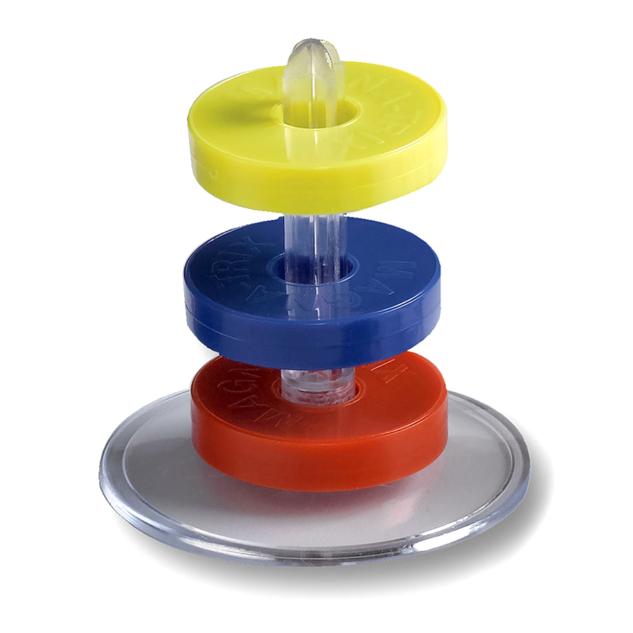 Magna-Trix Colorful Floating Ring Magnets