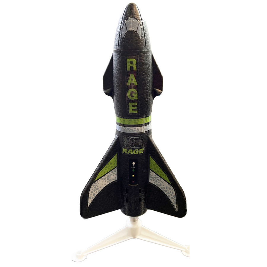 Spinner Missile Electric Free Flight Rocket-Black