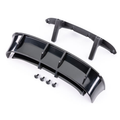 Traxxas Ford Fiesta ST Rally Black Rear Wing with Screws (7413X)