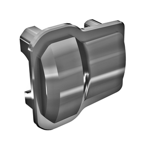Traxxas Axle Cover, Dark Titanium (2) (9787-GRAY)
