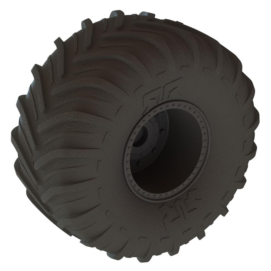 dBoots Chevron MT Tire Set Glued (2) :ARA550113
