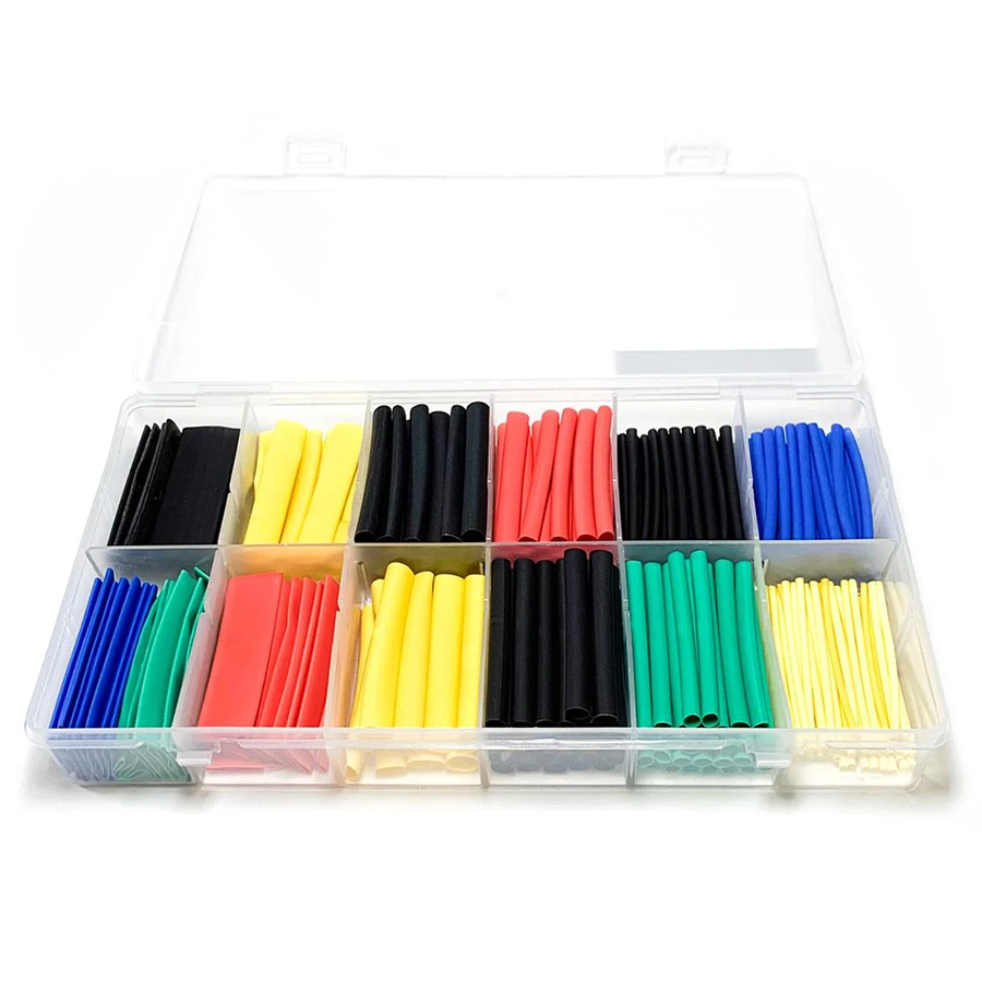 Racers Edge Colored Heat Shrink Tube Assortment (280 Pieces) (RCE1304)