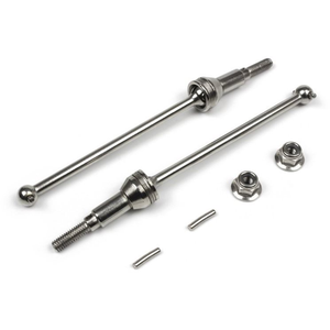 BlackZon Smyter MT Turbo Front Universal Drive Shafts (Steel/2pcs) 540239 (BZN540239)
