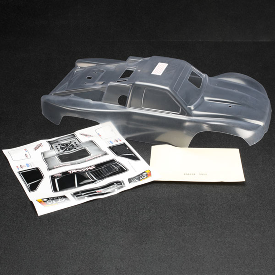 Traxxas Slayer 4x4 Clear Body with Decals for Slayer (5912)