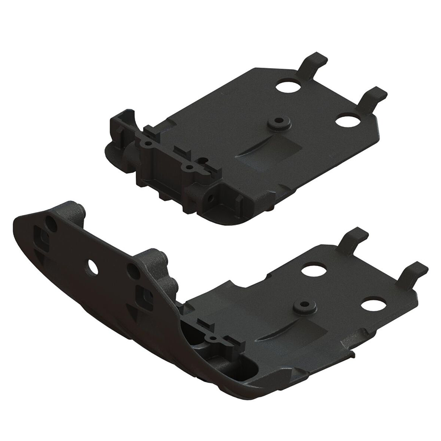 Lower Skidplates (2):   Mojave: ARA320736