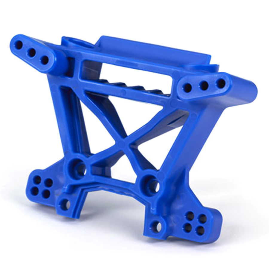 Traxxas Front Shock Tower – Blue for BigFoot & Ford F-150 Raptor R (9038X)