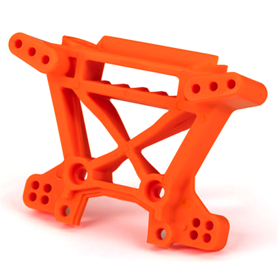 Traxxas Front Shock Tower – Orange for BigFoot & Ford F-150 Raptor R (9038T)