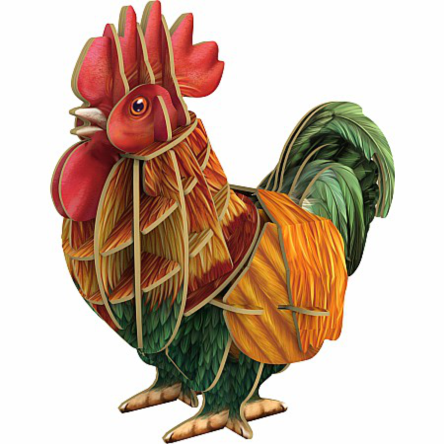 Voices of Nature, Rooster Kraft Paper Puzzle