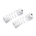 Springs Rear Progressive Rate White: 6858
