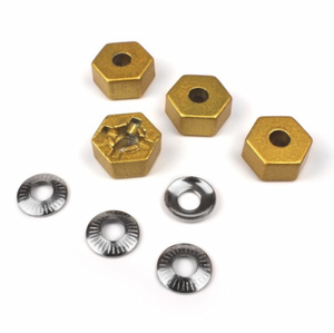 BlackZon Metal 12mm Hex Hub Set: 540243 (BZN540243)