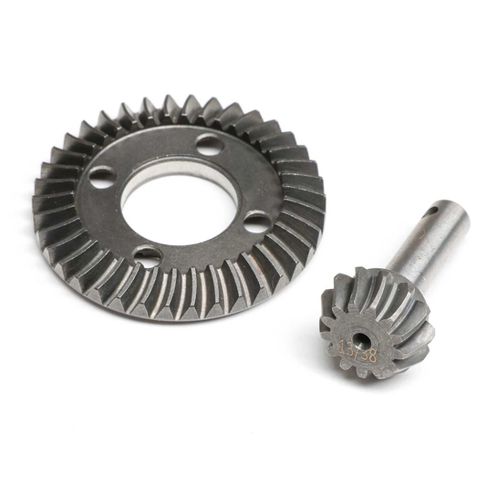 32P Overdrive Ring/Pinion 13T/38T (6.30:1): AXP8 :AXI-2199