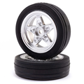Losi Mickey Thompson Front Tire, Premounted for 1970 Mini Drag (LOS41040)