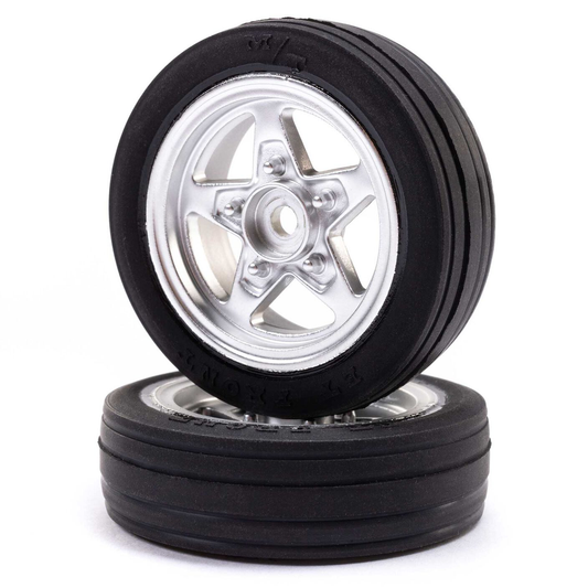 Mickey Thompson, Front Tire, Premounted: Mini Drag: LOS41040