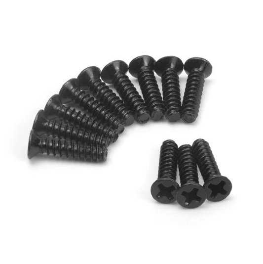 BlackZon Countersunk Self-Tapping Screws KBHO2.3x10mm: BZN540350