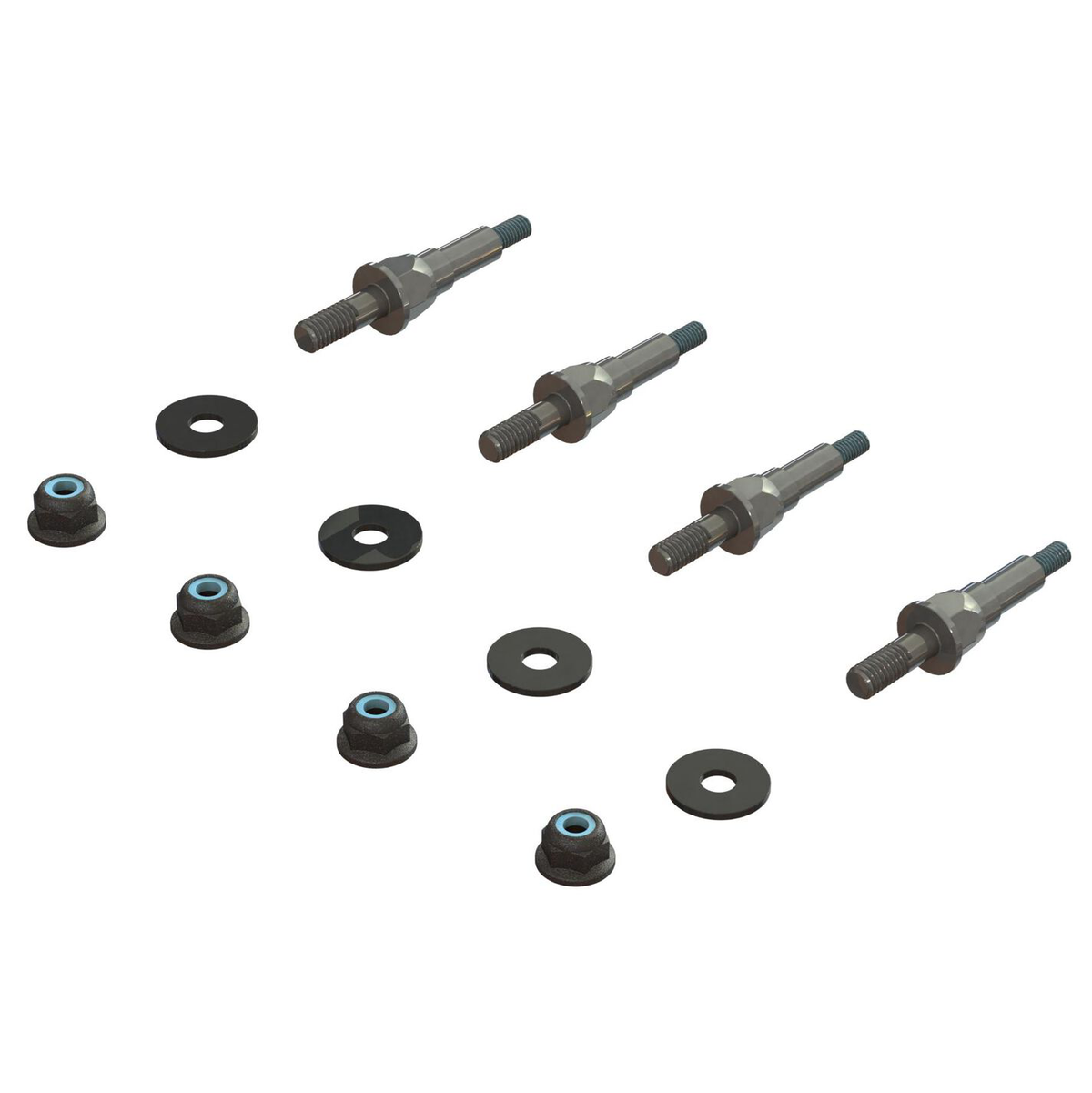 EXB V2 Shock Standoff (M4 - 4pcs): ARA330816