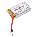 1 cell 400mAh 1S LiPo Battery: Molex 51005