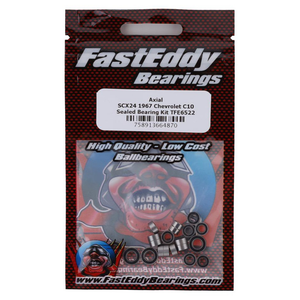 FastEddy Bearings Sealed Bearing Kit Axial SCX24 (TFE6522)