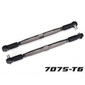 TUBES 157 mm Gray (7075-T6 Aluminum) Toe Links (2):7748-Gray