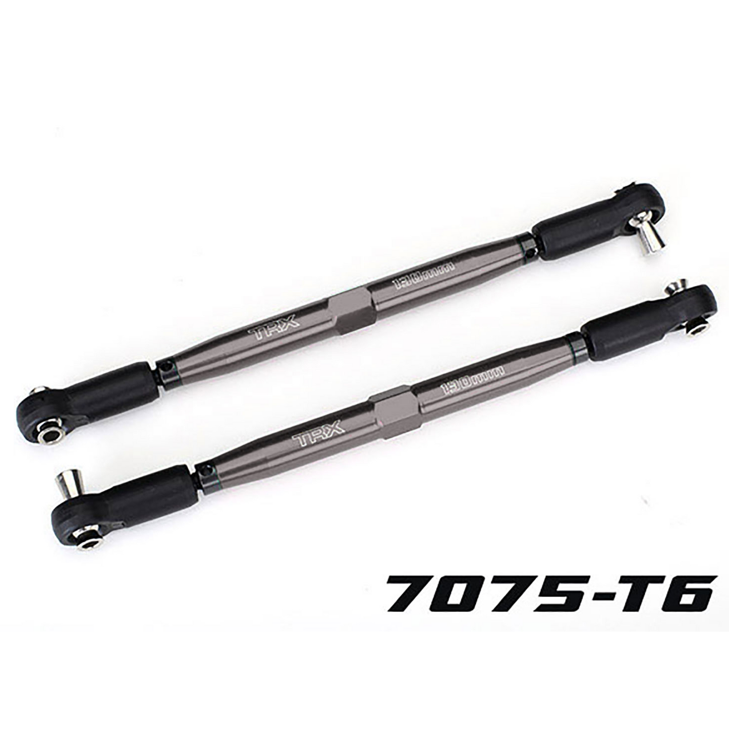 TUBES 157 mm Gray (7075-T6 Aluminum) Toe Links (2):7748-Gray