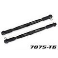 TUBES 157 mm Black (7075-T6 Aluminum) Toe Links (2):7748-Blk