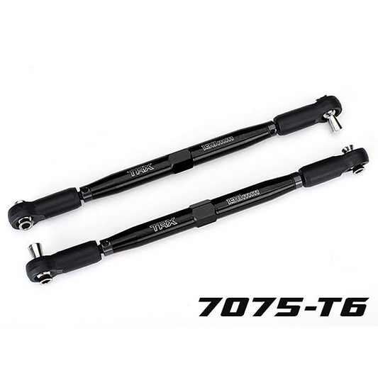 TUBES 157 mm Black (7075-T6 Aluminum) Toe Links (2):7748-Blk