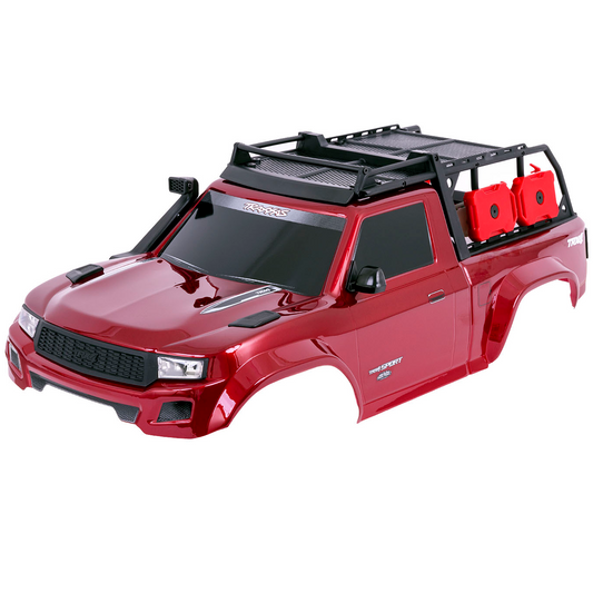 TRX-4 Sport Red Clipless Body: 8213-RED