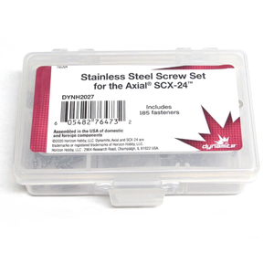 Stainless Steel Screw Set: Axial SCX24 (DYNH2027)