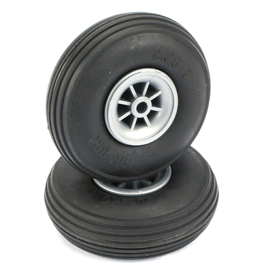 Treaded Wheels,2-1/4 (2)