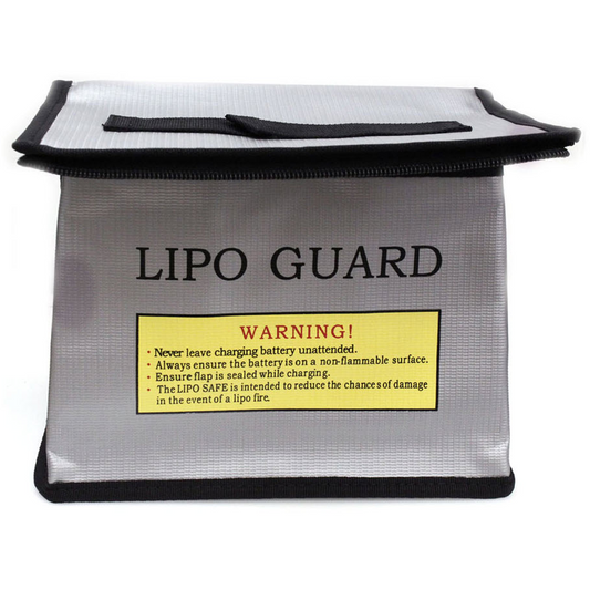 Lipo Battery Charging Safety Bag 215x145x165mm with Zipper